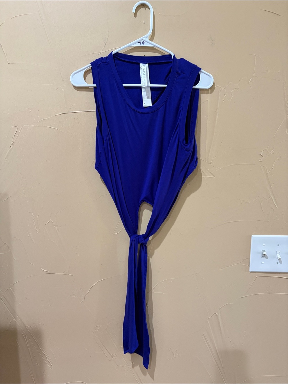 NWOT Fabletics Deep Purple Sleeveless Tank